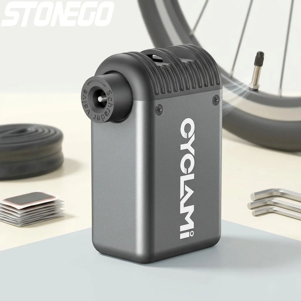 

High Pressure Portable Electric Bike Air Pump Mini Inflator Cycling Accessory Lightweight Bicycle Pump