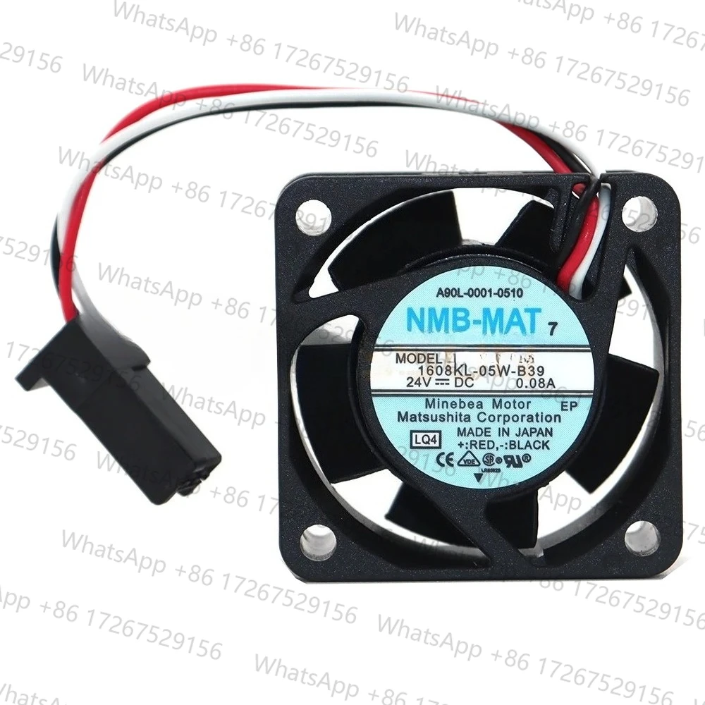New for Fanuc dedicated plug 1608KL-05W-B39 A90L-0001-0510 4020 24V 0.08A 0.07A CNC machine tool drive cooling fan