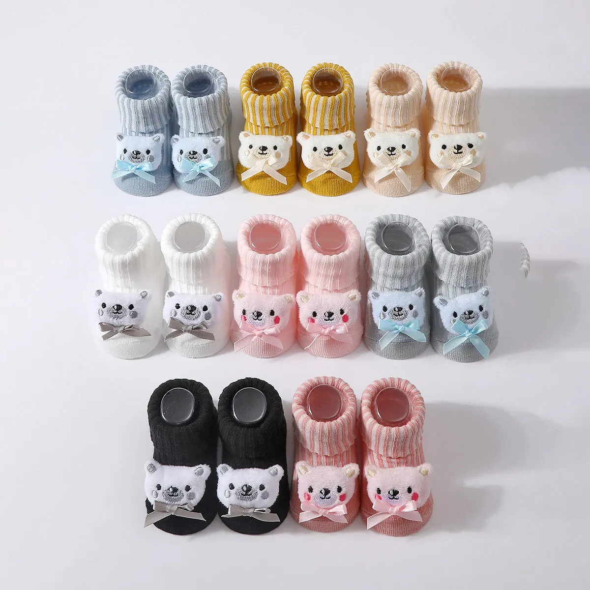 Baby Socks Girls Boys Newborn Accessories Cartoon Animals Kids Gift Clothes Children Infant Stuff Soft Cotton Toy Clothes