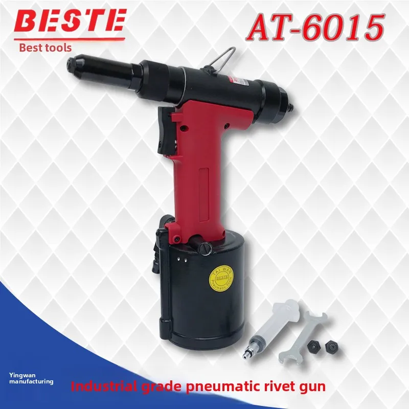 Taiwan Best AT-6015 Industrial Pneumatic Riveting Gun Tool