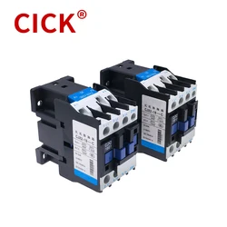 1 PCS CJX2-1810 CJX2-1801 Contactor Coil Voltage 220V 24VAC 1 Phase 380VAC 3 Phase NO NC 18A Din Rail 3P