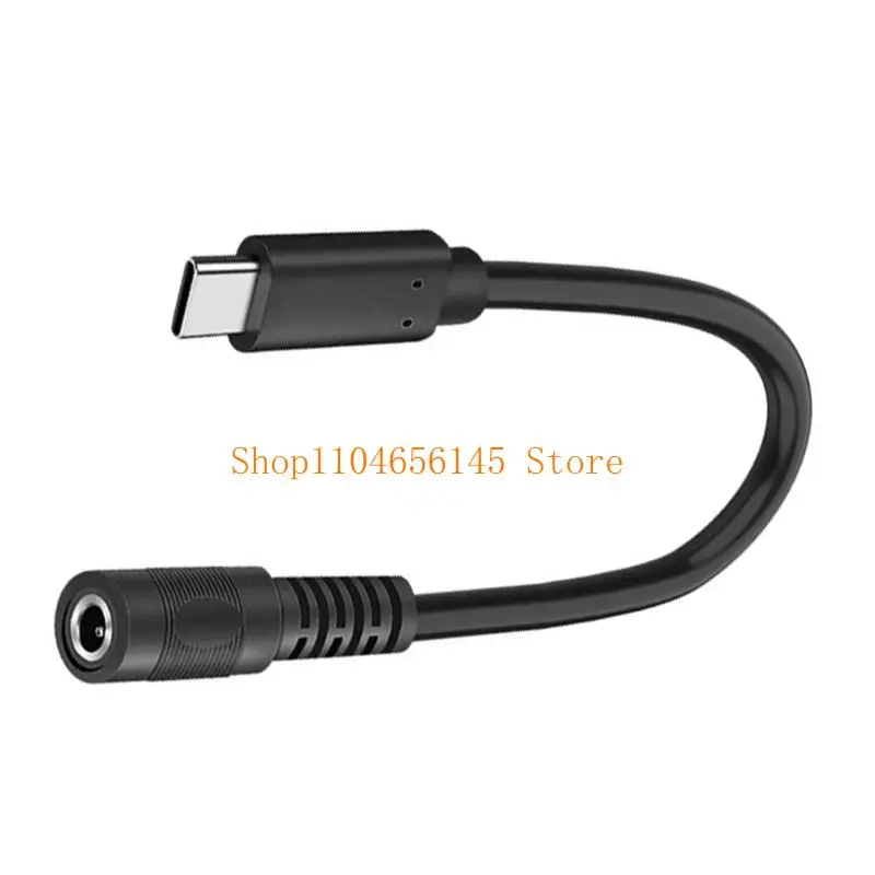 652F 2 Cores Wire DC35135 DC5521  Female to Mini 5Pin Male Secure Connection