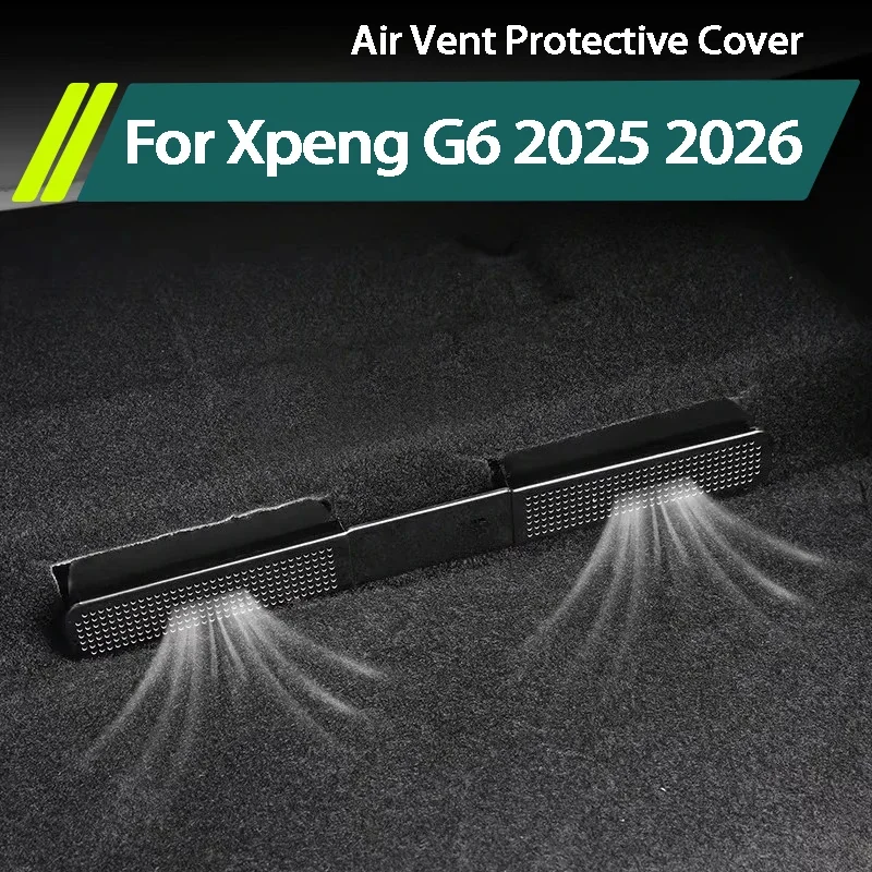 For Xpeng G6 Xiaopeng G6 2025 2026 Under Seat Air Vent Protector Cover Anti Blocking Interior Accessories