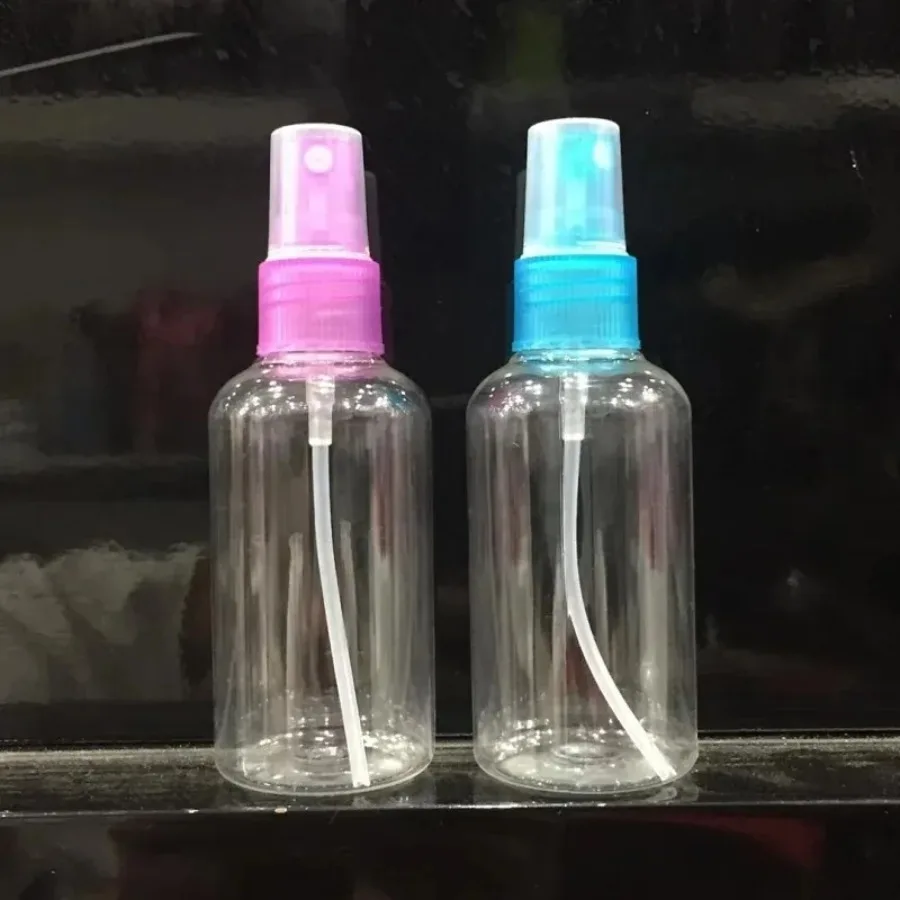 Garrafa De Spray De Plástico Portátil, transparente Maquiagem Umidade Atomizador, Pulverizador De Névoa Fina, Jardim Planta Rega Ferramentas