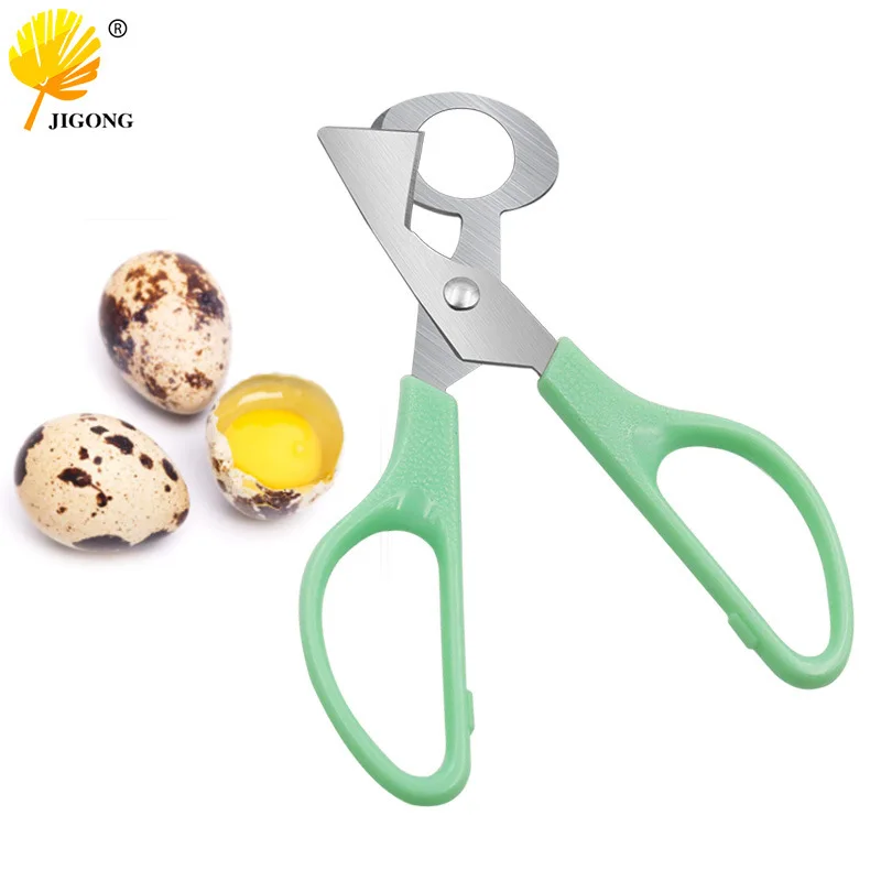 Stainless steel quail egg clipper, opener, shell , eggshell shearing opening divider, and cutter