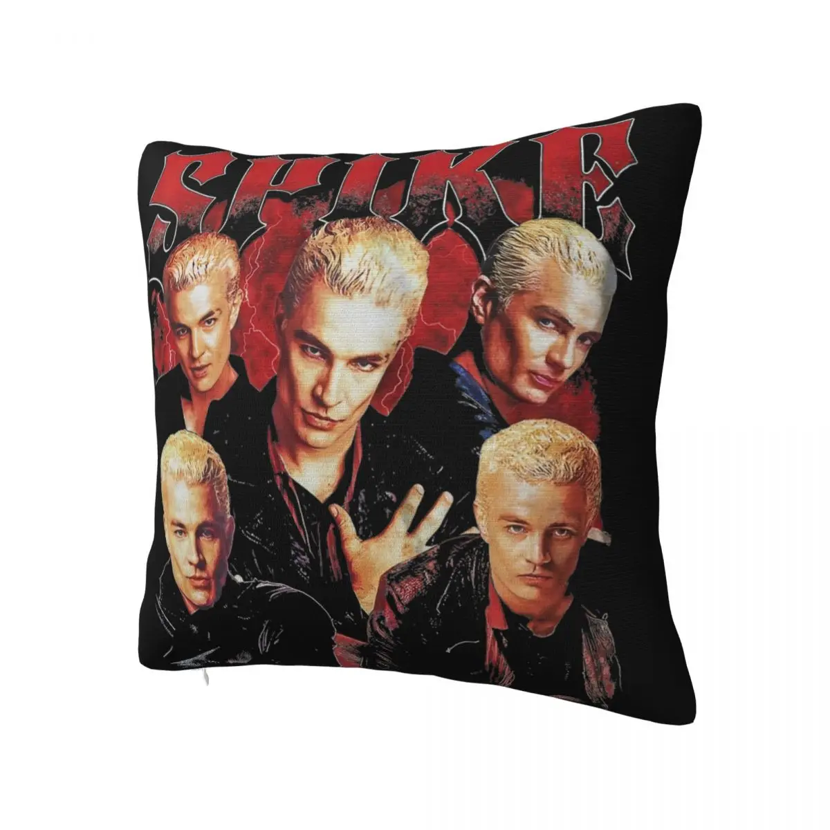 Buffys The Vampires Slayers Spike Pillowcase Soft Polyester Cushion Cover Gift Pillow Case Cover Home Zipper 18