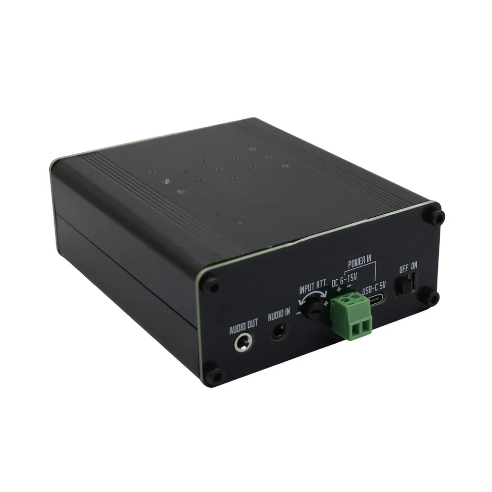 1 Piece Digital Noise Suppressor NR And LPF Audio Filter For Shortwave Radio Signal Processing Tool Aluminum Alloy Black