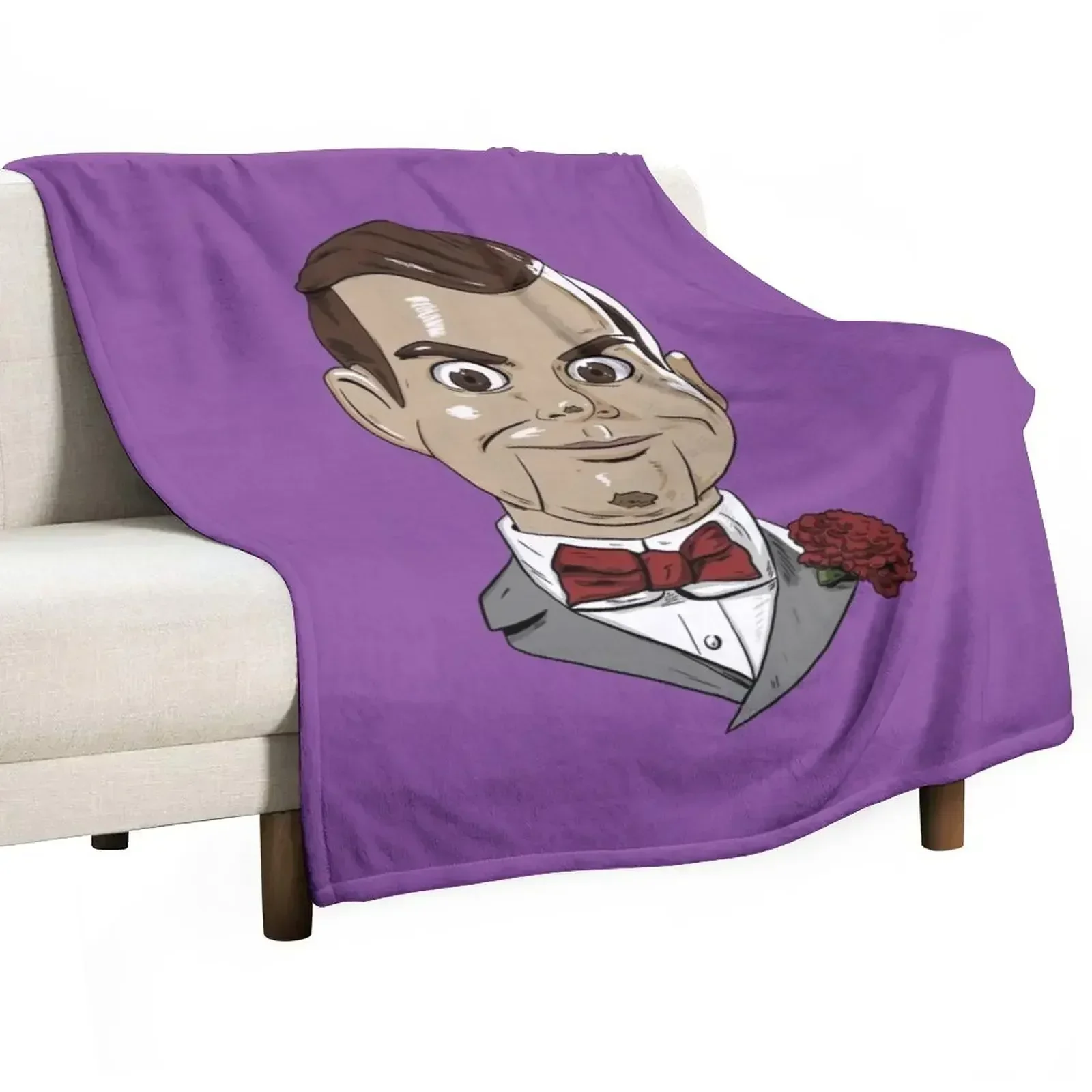 Slappy the Dummy Throw Blanket Designers Thin Extra Large Throw Weighted Blankets