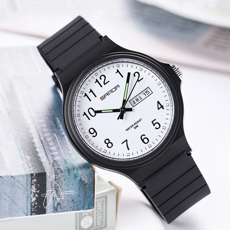 NEW Ladies Wrist Watches Dress Black Watch Women Watches Silver Clock Ladies Wristwatch Women Montre Femme