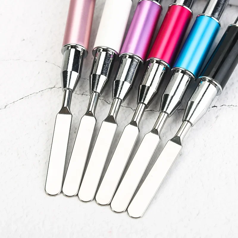 Double Head Nail Art Brush UV Gel Nail Polish Builder Manicure Tools Drawing Painting Pens With Embossing Rod Glue Pen