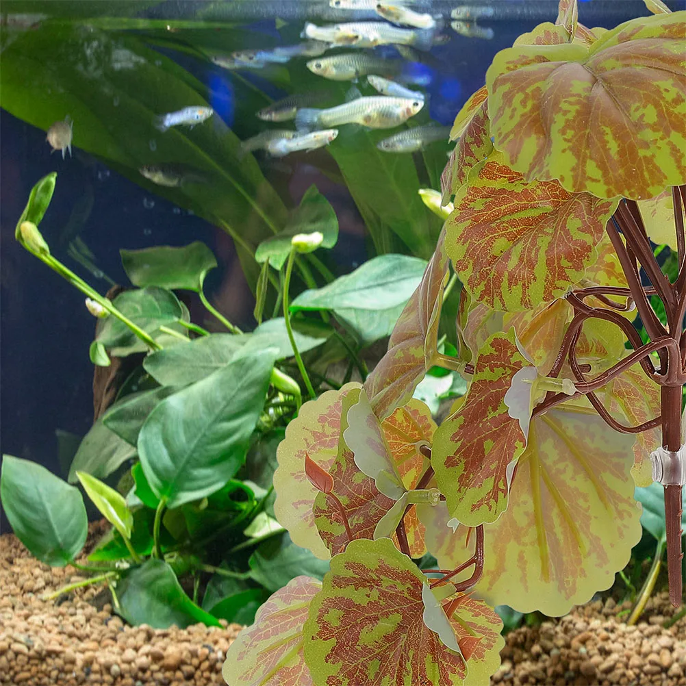 

Hanging Artificial Leaf Pendant Realistic Reptile Plant Decoration Terrarium Climbing Habitat Supplies Reptile Plants