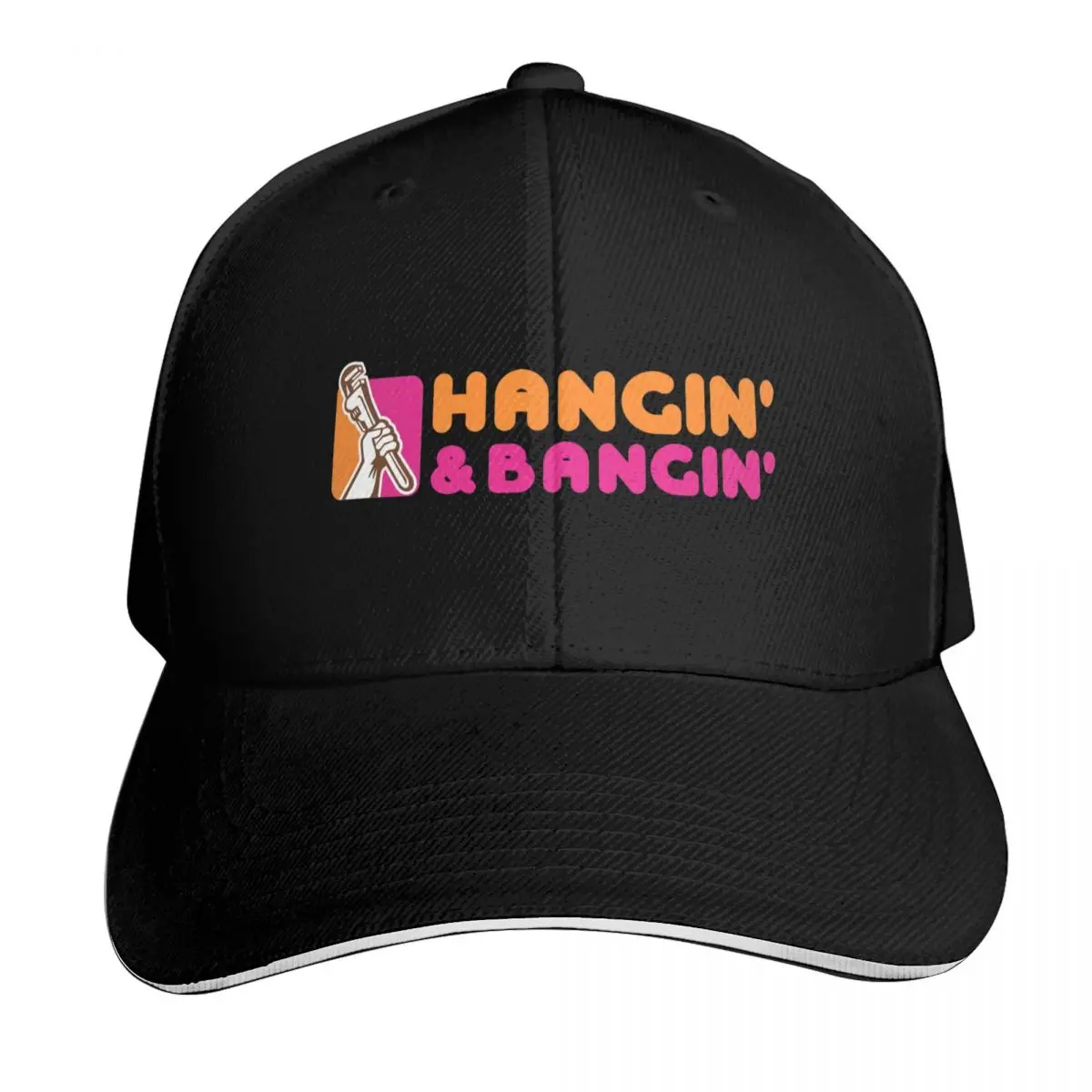 Hangin and Bangin Pipe Fitter Baseball Cap Low Profile Unstructured Unisex for Men Women Outdoor Golf Running Hiking