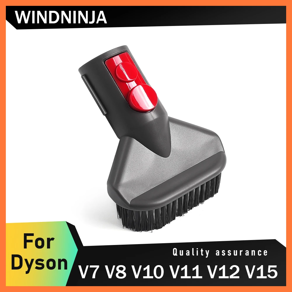 Насадка для щетки с жесткой щетиной для пылесоса Dyson V7 V8 V10 V11 V12V15, многофункциональный аксессуар, инструмент для очистки пятен высокой интенсивности