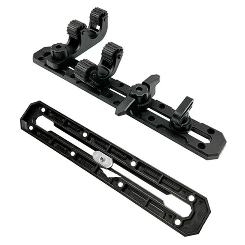 Kayak Track Base Low Profile Kayak Gear Rail Track Mount With Smooth Surfaces For Canoe Kayak Power Boat Tractor