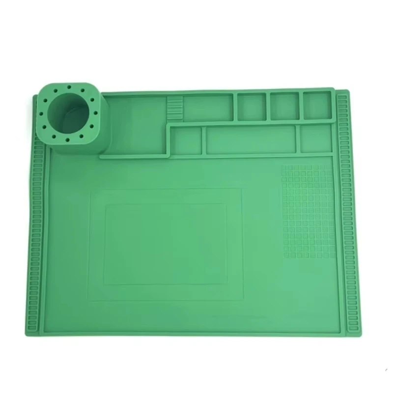 Adsorption Soldering Mat Platform Heat-Resistant Magnetic For BGA Soldering Station Silicone Repair Pad 400X300mm