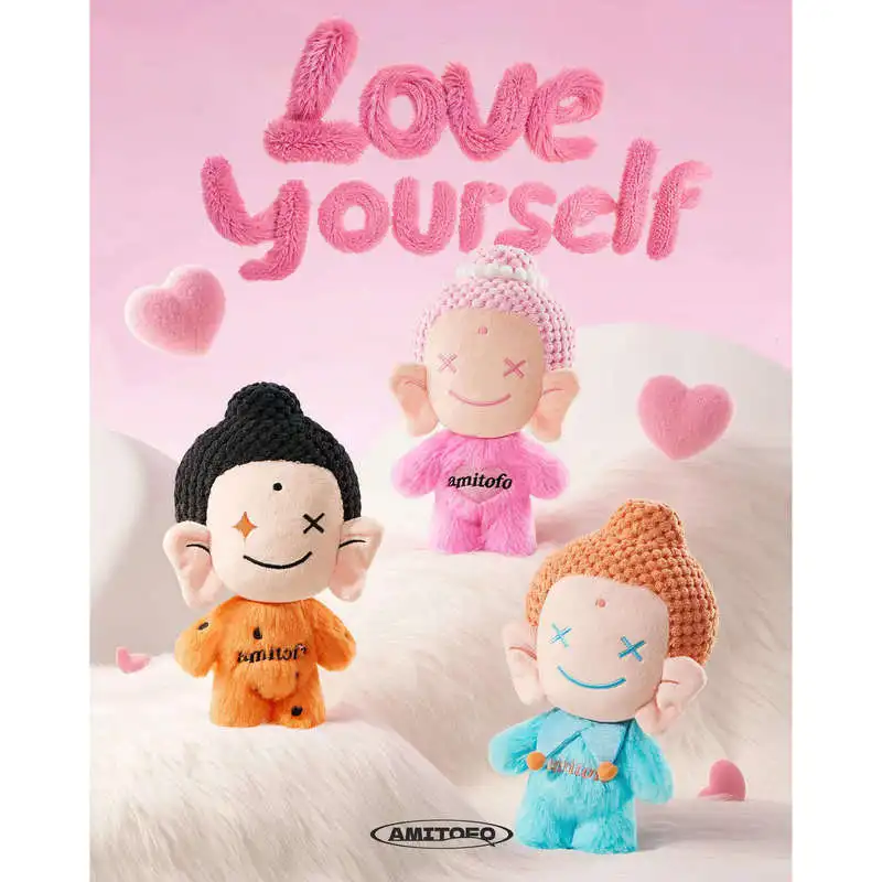 

Genuine Love Yourself Plush Blind Box Cute Healing Toy Official Collectible Gift For Women/Men Stress Relief Desk Decor