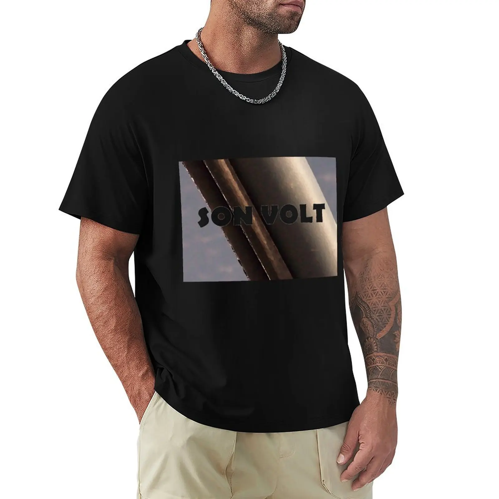 

Son Volt T-Shirt summer 2025 rapper graphic tees mens big and tall t shirts