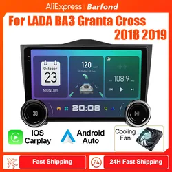 Barfond For LADA BA3 Granta Cross 2018 2019 Car Radio Multimedia Video Player Navigation stereo GPS Android 13 2din dvd