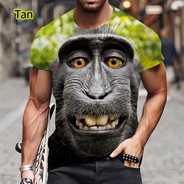 Funny monkey shirt sales