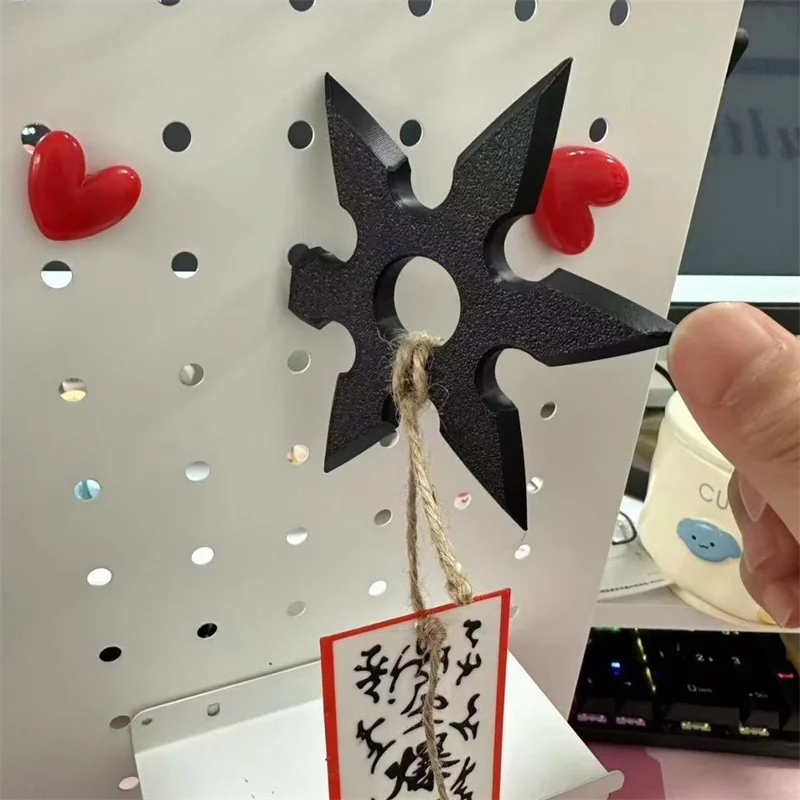 Game Anime Japan Ninjas Stars Darts Kakashi Cosplay Prop Kunai Shuriken PLA Model Ornament Refrigerator Magnet Accessories image 3