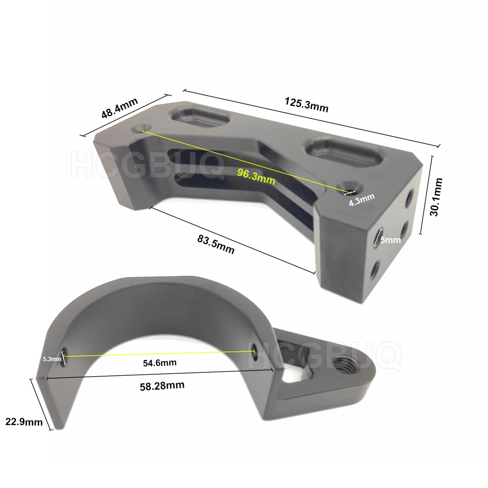 Voor Zero 10x Scooter Stuurstabilisator Demper Beugel Voorwiel Schokdemper Modificatie Beugel Elektrische Scooter Onderdelen