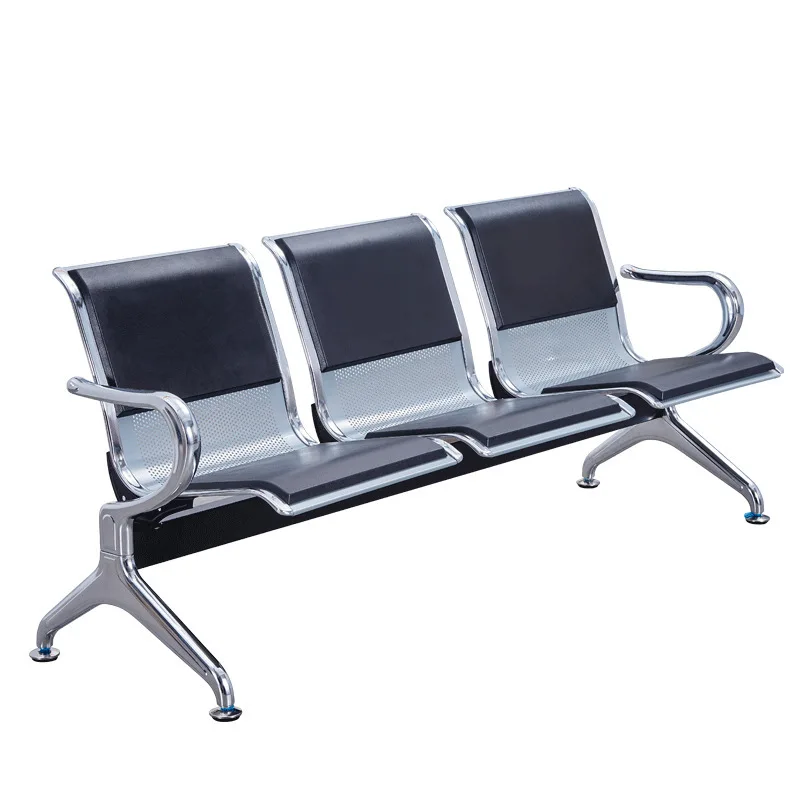 

Modern Metal Public Row Chair Sofa Triple Chair Bank for Airport Hospital Waiting Room or Wait Row Chair