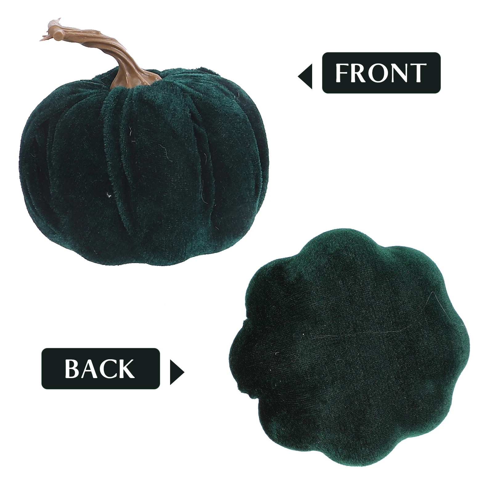 

5 Pcs Mini Pumpkin Decoration Miss Thanksgiving Decals Foam Fake Small Pumpkins