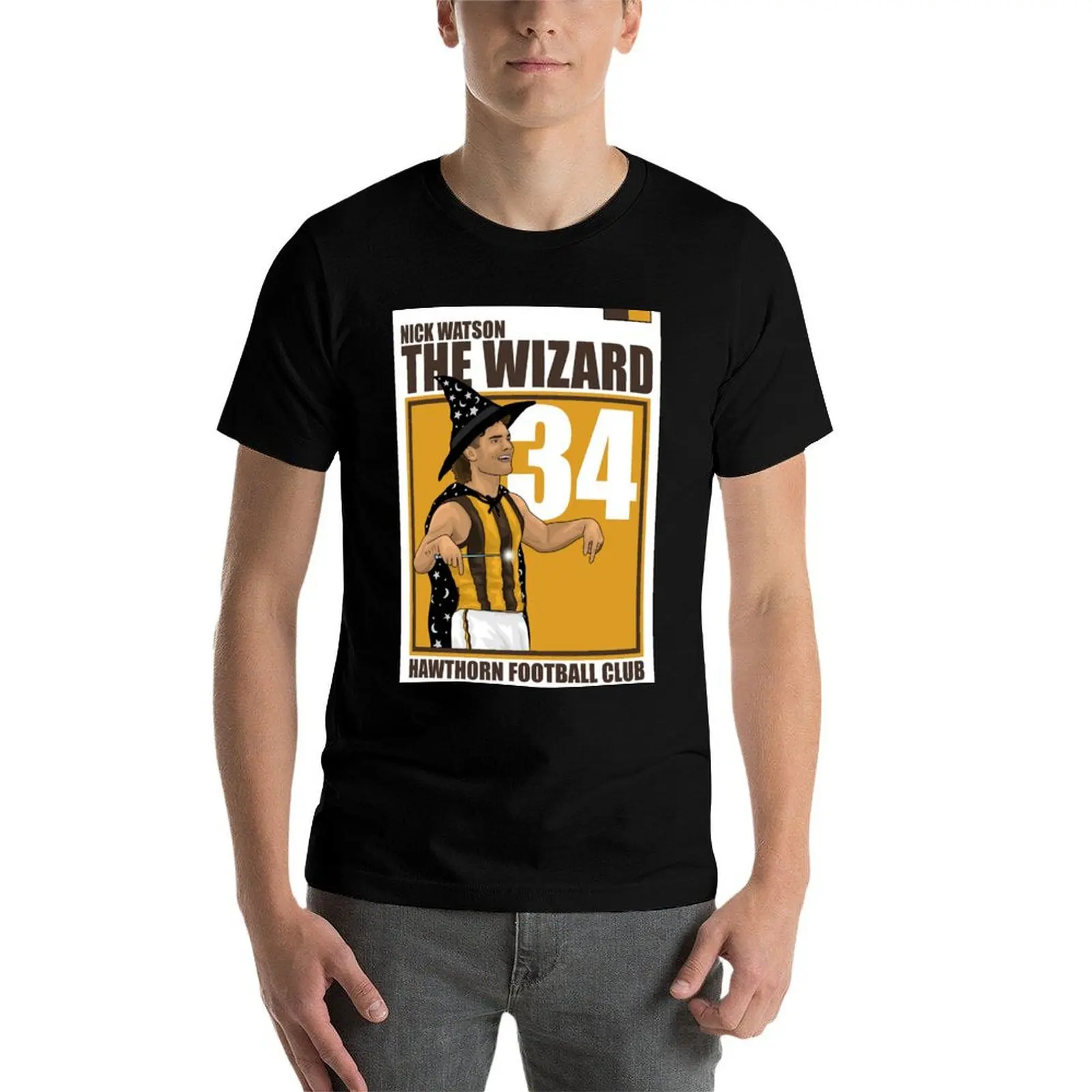 

Nick Watson WIZARD T-Shirt t shirt man cotton anime tshirt t shirt man luxury T-Shirt