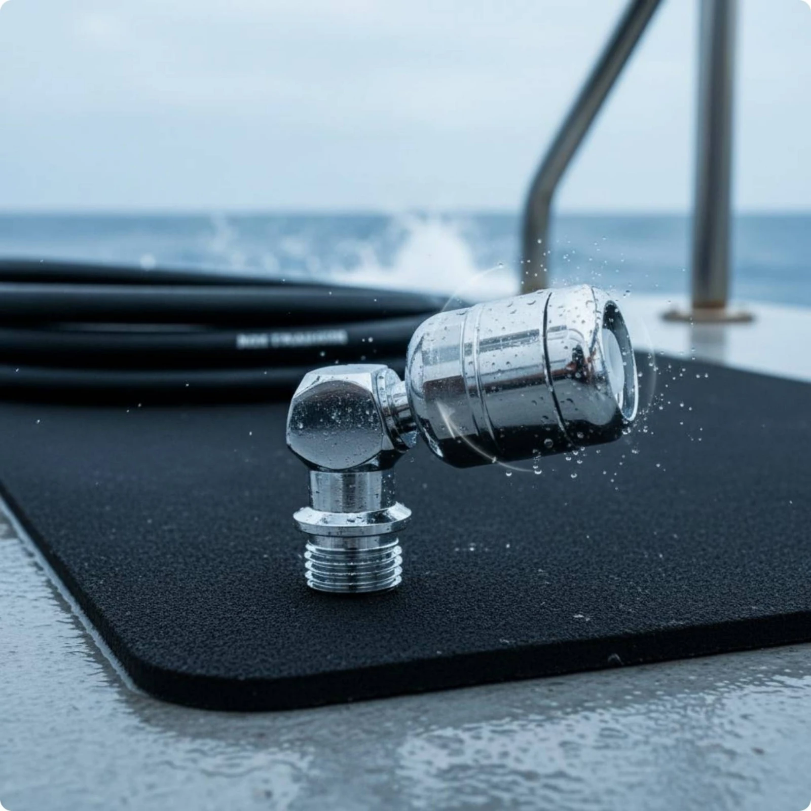 Diving Regulator Swivel Connector Thickened Breathing Accessory with Free Rotating Adapter for Scuba Setup view 2