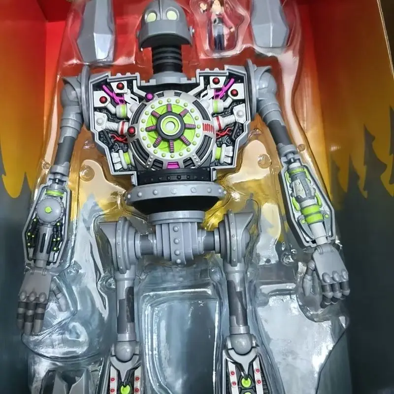 [متوفر] SUPER7 شخصيات الحركة الحديدية العملاقة إصدار ملون 11 بوصة دمية متحركة مشتركة لعبة مجسمة مجموعة هدايا