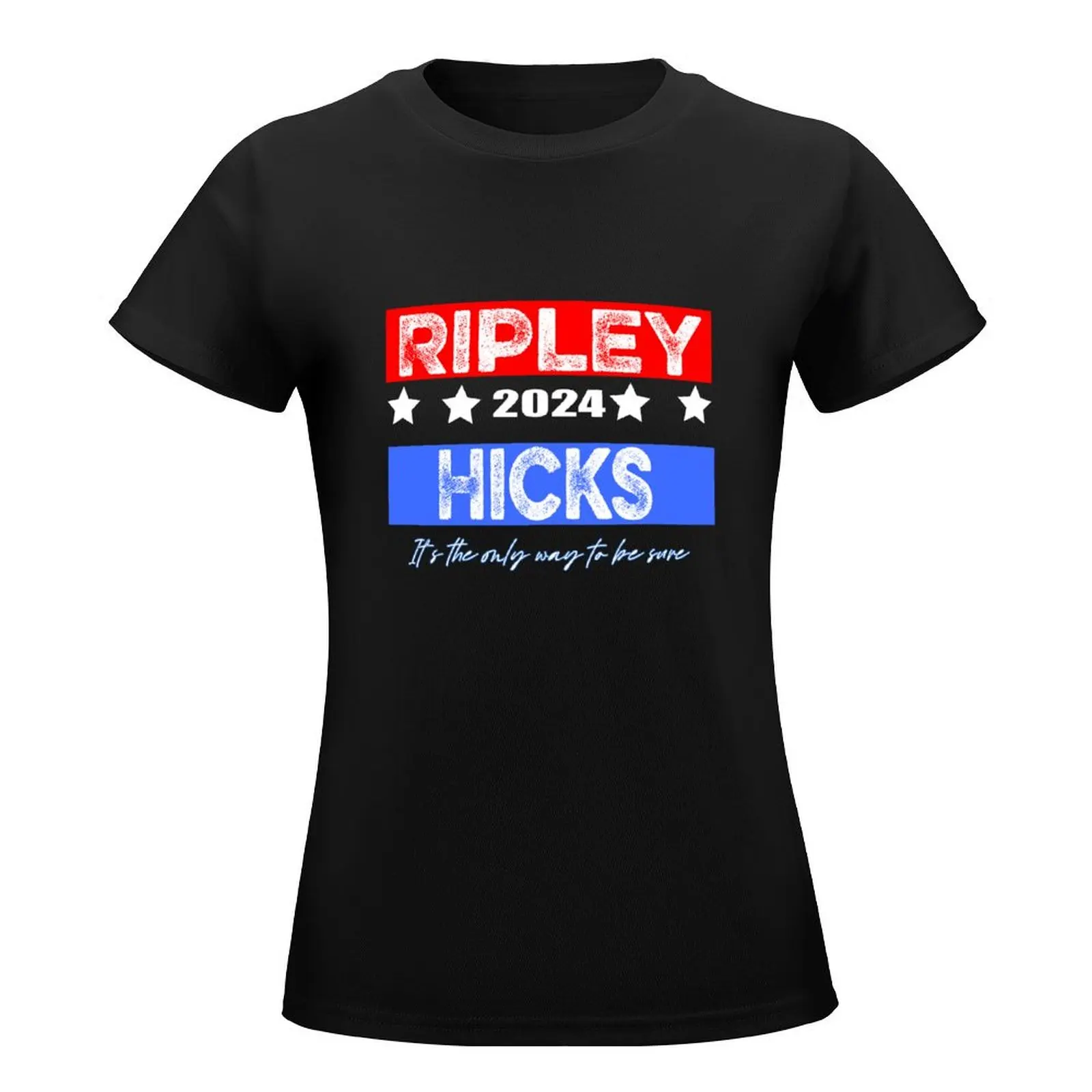 Ripley Hicks 2024 T-Shirt tops blacks Women clothes