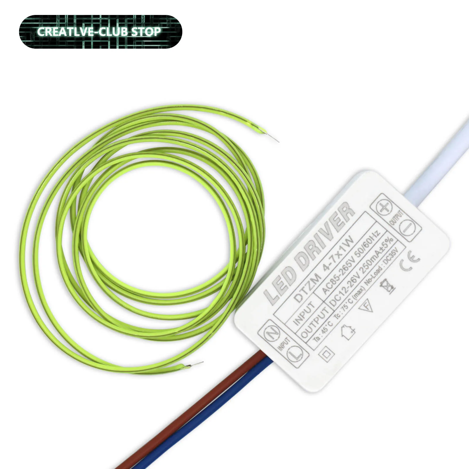 led driver um conjunto para lampada edison diodo incandescente faixa flexivel branco quente azul vermelho verde 1200 mm ac 220v 01