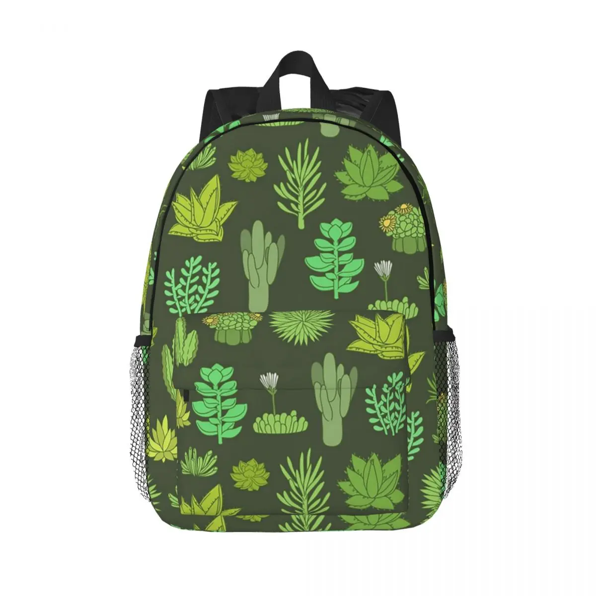 

Succulents And Cactus. For Cacti Plant Lover Backpack Daypack Boys Girls BookBag Shoulder Bags for Men Women Children School Bag
