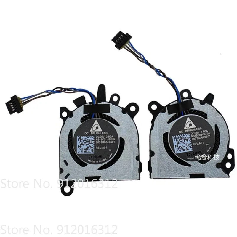 NEW CPU GPU Fan for HP ENVY 13-AB 13-ab026TU Cooling FAN