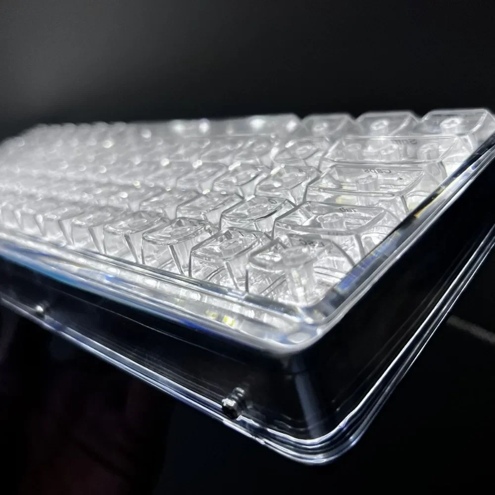 Personalized keycap 132 key CBSA PC material, transparent theme, suitable for MX switch 60/84/90/104/108 mechanical keyboard