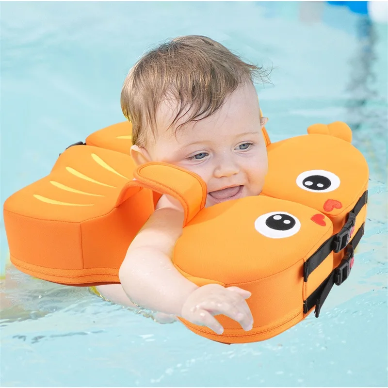 Inflatable Free Underarm Bath Ring Swimming circle For 4 month to 4 years old Baby