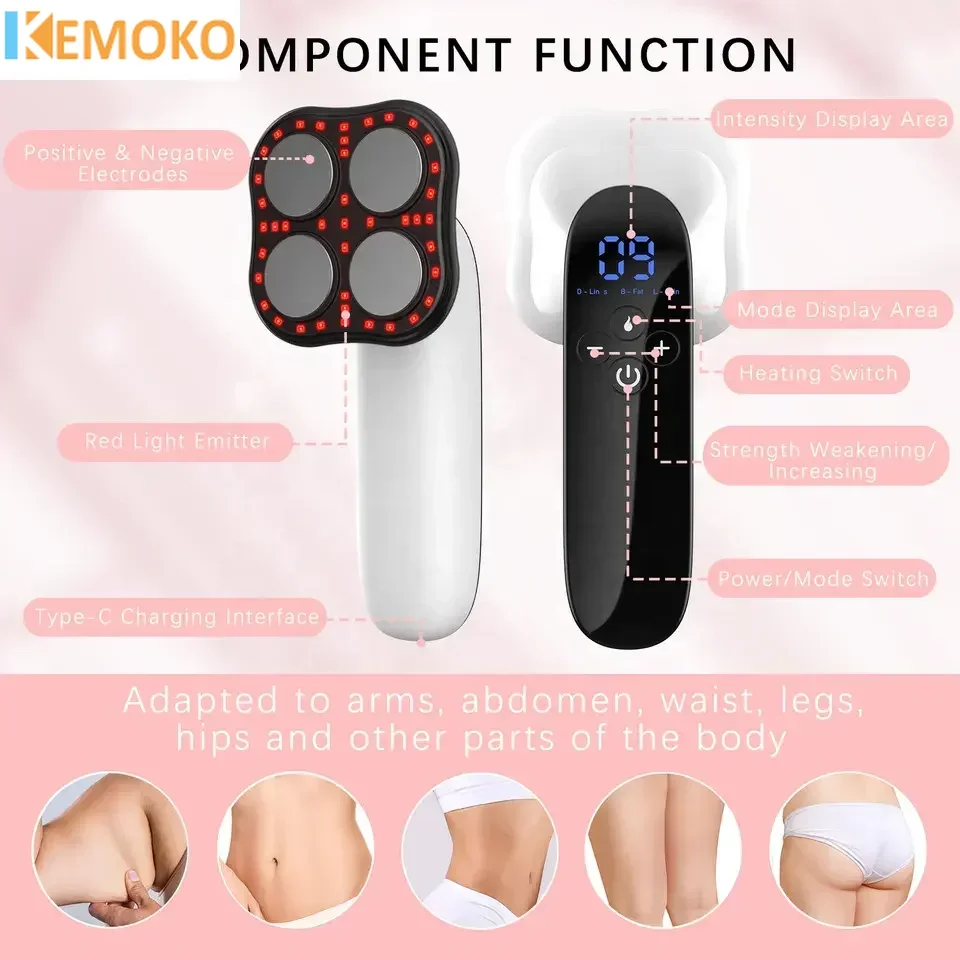 

Upgraded Electric Body Massager Belly Fat Waist Arms Legs Hips Professional Body Sculpting Machine Cellulite Reduction