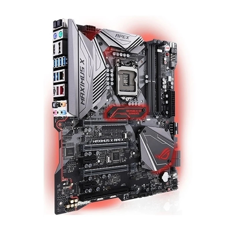 For Intel Z370 ROG MAXIMUS X APEX motherboard Used original LGA 1151 LGA1151 DDR4 64GB USB3.0 SATA3 Desktop Mainboard