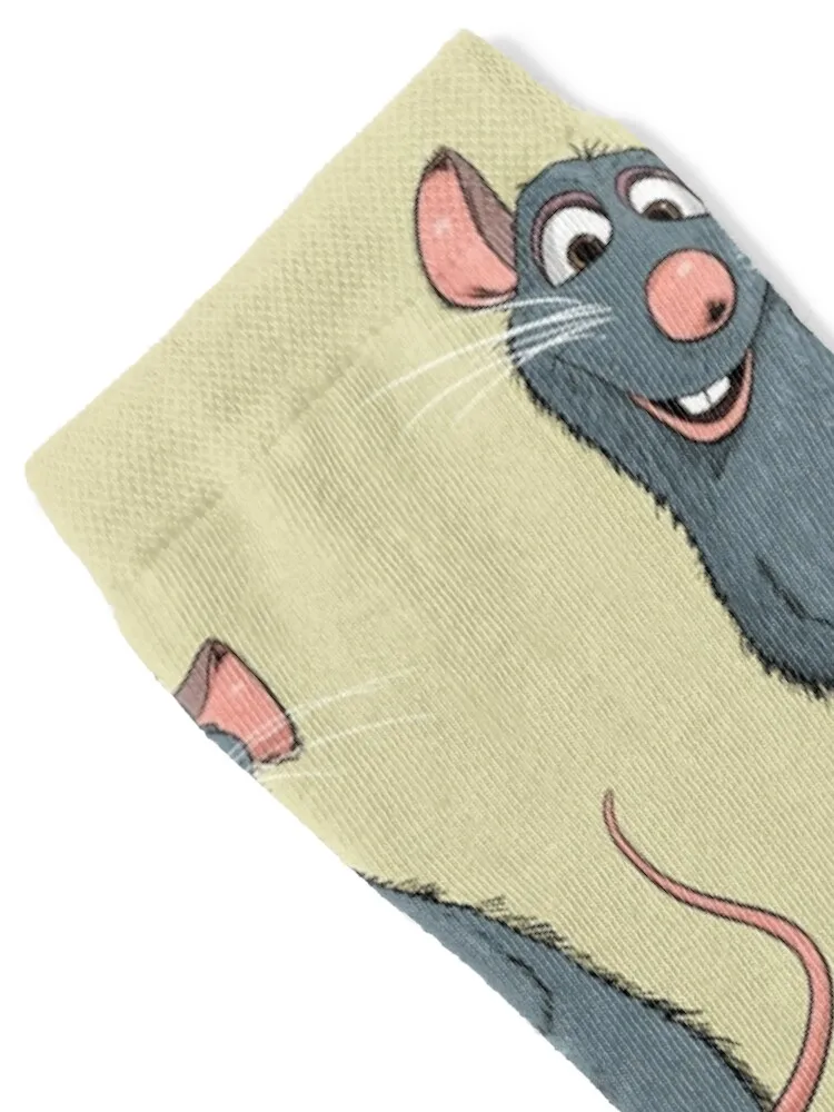 Remy from Ratatouille Socks kawaii colored winter gifts funny gift Socks Ladies Men's