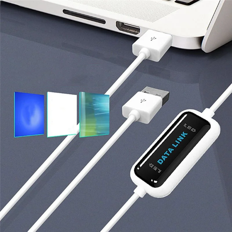 كابل نقل بيانات عالي السرعة إلى الكمبيوتر الشخصي ، USB ، وصلة كابل نقل ، كابل نقل الملفات ، خط نسخ لـ XP ، Vista ، Windows7 ، 8