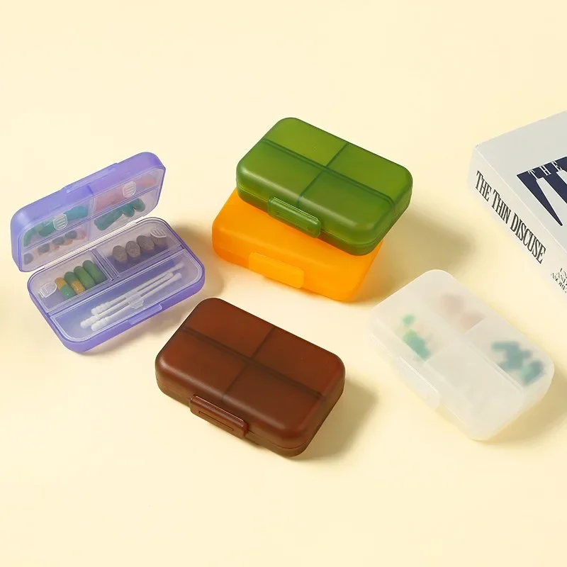 

7-grid Medicine Box, Seven Days A Week Travel Medicine Jewelry Storage Box, Portable Small Medicine Box
