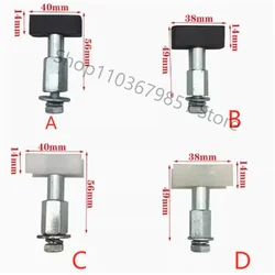 10pcs for fermator Thyss** K200 K300 S200 S300 lift parts Elevator door sliding guide shoe