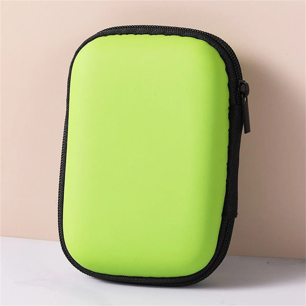 Kopfhörer-Aufbewahrungstasche Handy-Ladegerät Datenkabel-Schutztasche Datenkabel USB-Stick Reise-Tragbare EVA-Reißverschlusstasche