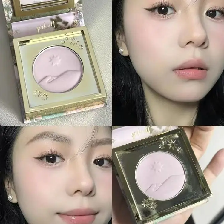 ガールカルト マウンテン シー ハイライト ピーチ ブロッサム ランド ムーン シー マット フェイス ブライトニング ブラッシュ パウダー 3in1