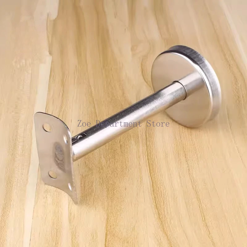 Handrail Straight Support PVC Banisters Sloshing Stiffening Piece Staircase Armrest Reinforcement Accessories Fixed Bracket 3pcs