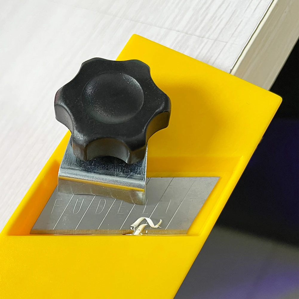 Nuovo pratico rifinitore angolare per pialla in legno portatile ABS Engineering Plastic Double Slot e Single Slot SK5 Blade