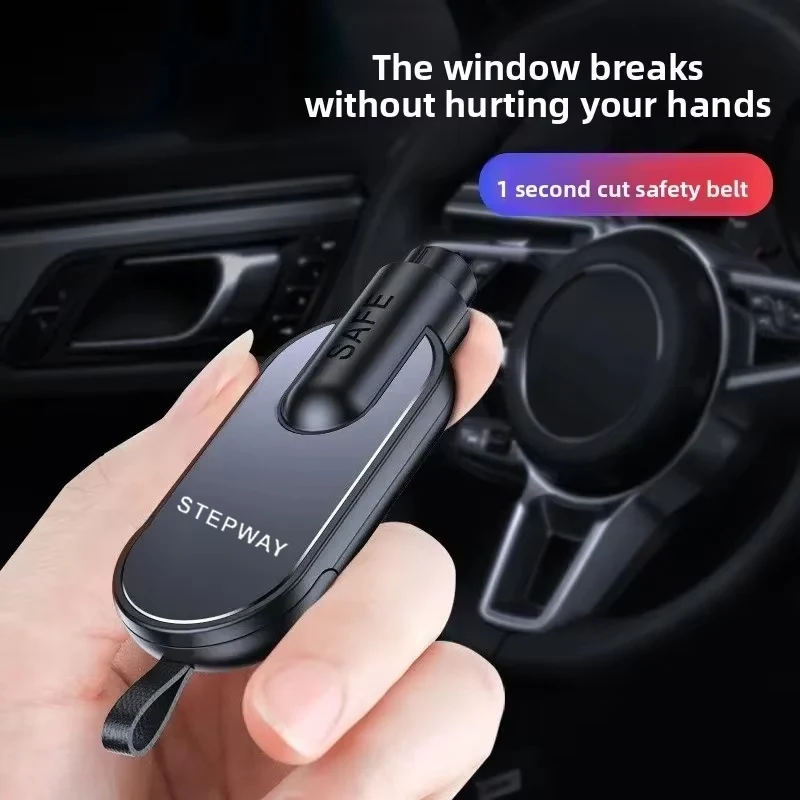 

Автомобильный молоток безопасности, автоматический аварийный оконный выключатель для Dacia Stepway, логотип, автомобильный оконный молоток, резак для ремней безопасности, инструменты для побега