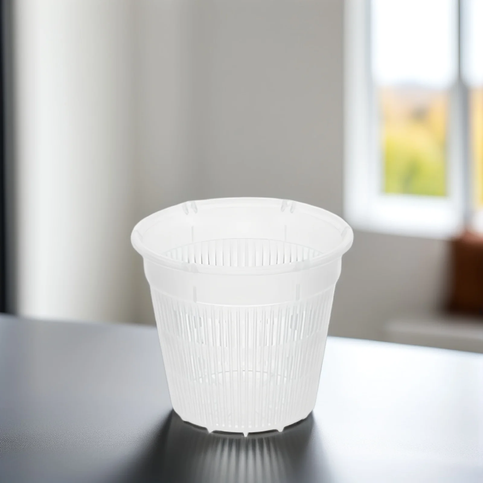 6pcs Control Root Pot Plastic Flower Pots With Holes For Plants Garden Nursery Planting Containers Orchid Pots For Indoor