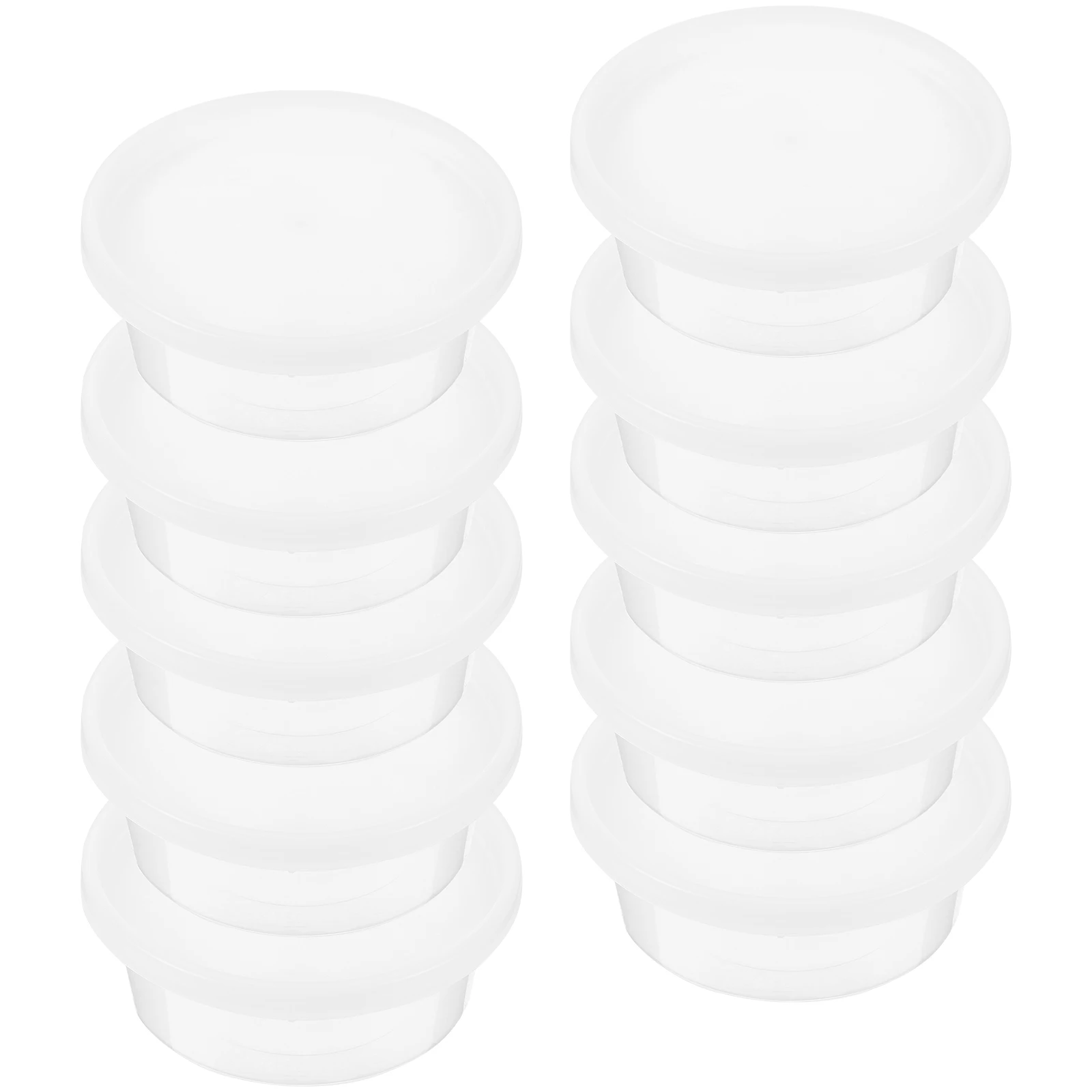 

20 Pcs Food Storage Containers Small Dip with Lids Fruit Condiment Cups Pp Sauce