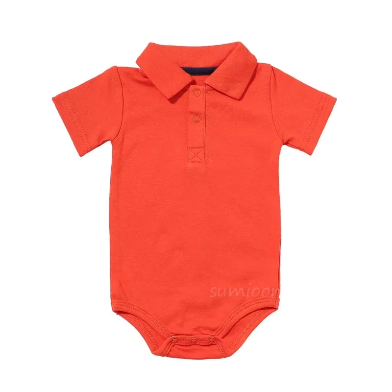 

New Summer Solid 11 Colors Polo Infant Baby Clothes Jumpsuit 0-24 Months Newborn Baby Romper New Born Bebies Roupas Unisex